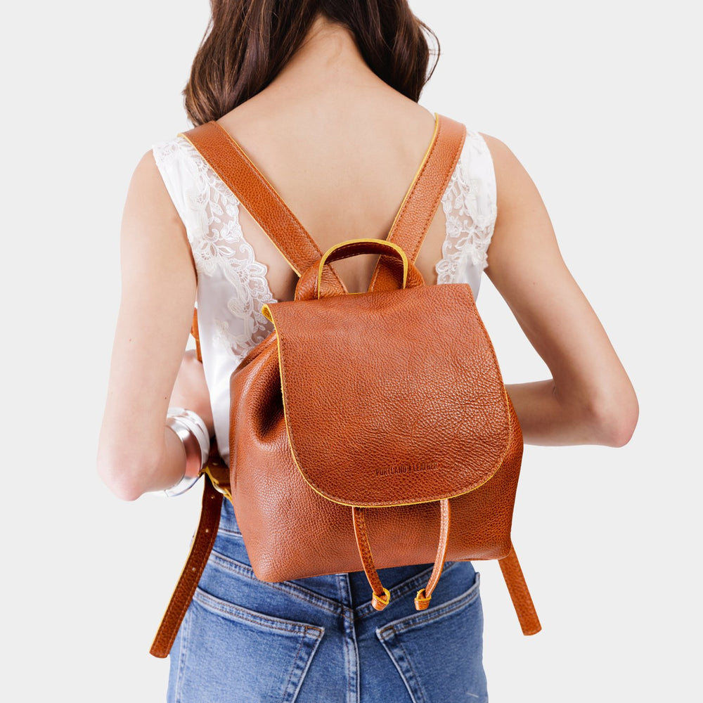 Portland Bucket Backpack - Sienna