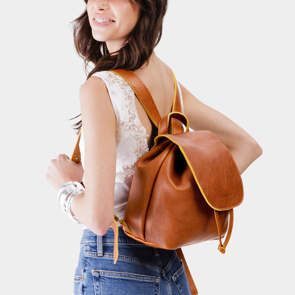 Portland Bucket Backpack - Sienna