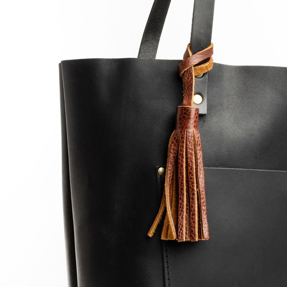 Portland Leather Tassel - Nutmeg