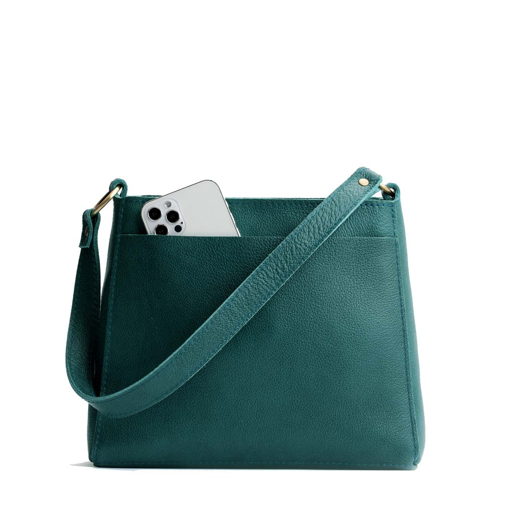 Portland Triangle Shoulder Bag - Sea Glass