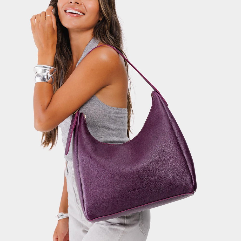 Portland Aspen Shoulder Bag - Plum