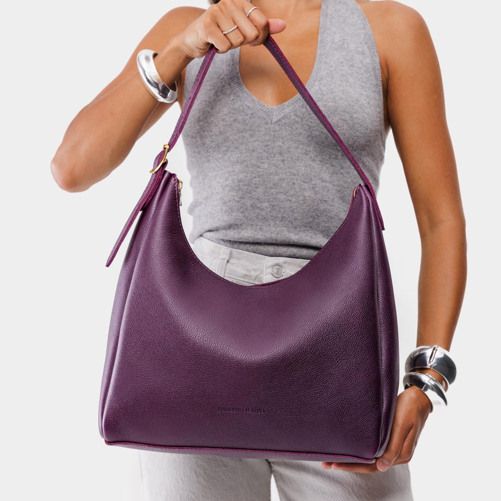 Portland Aspen Shoulder Bag - Plum