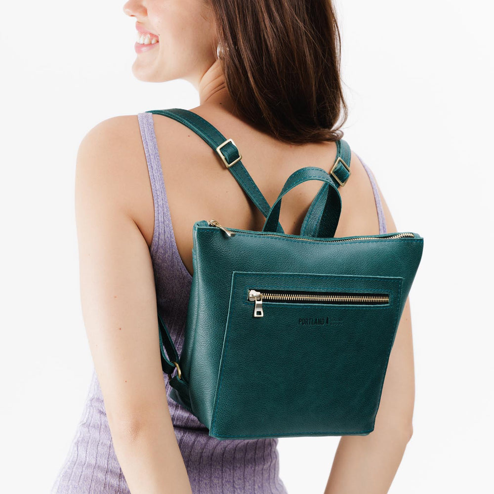 Portland Tote Backpack - Sea Glass