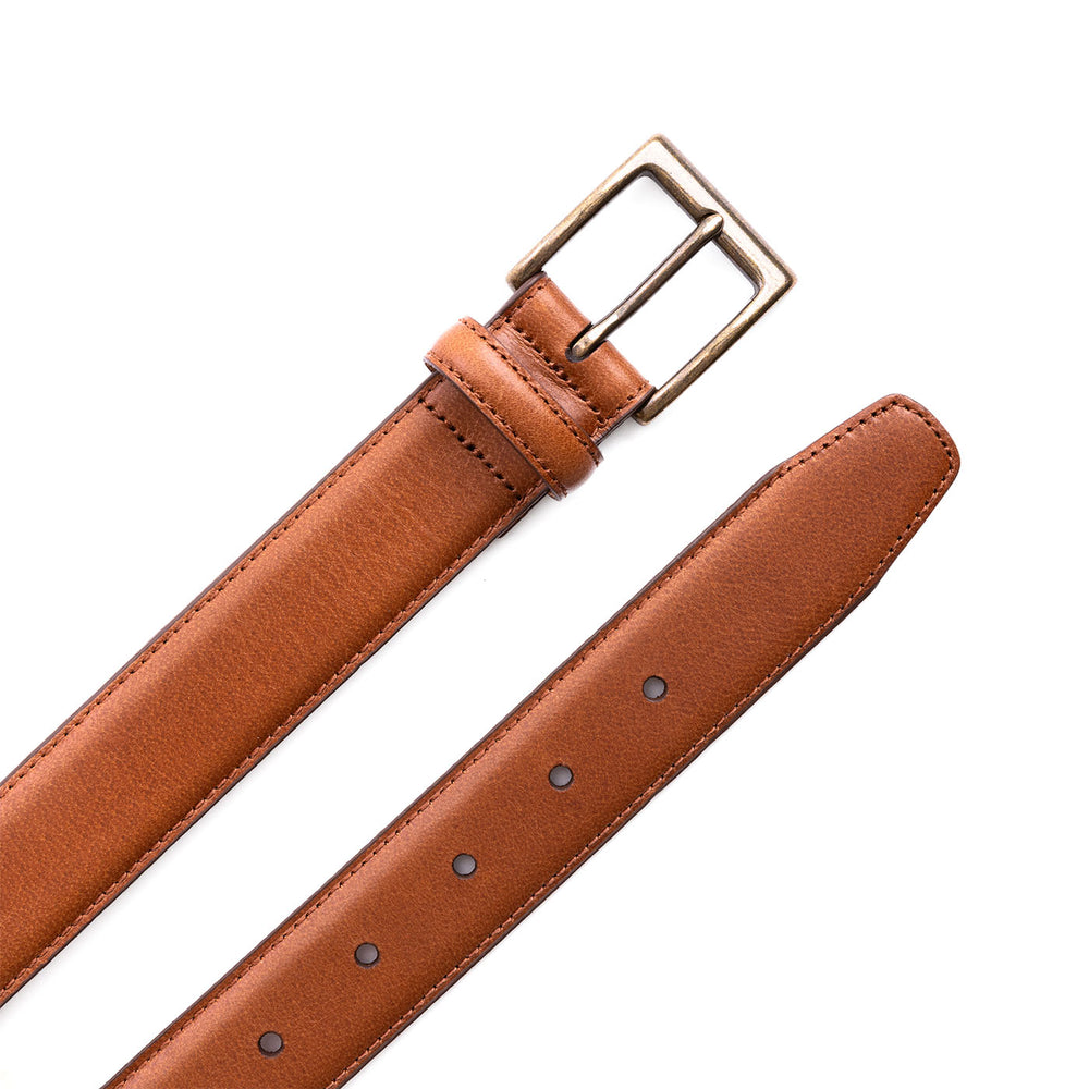 Portland Legacy Leather Belt - Amber