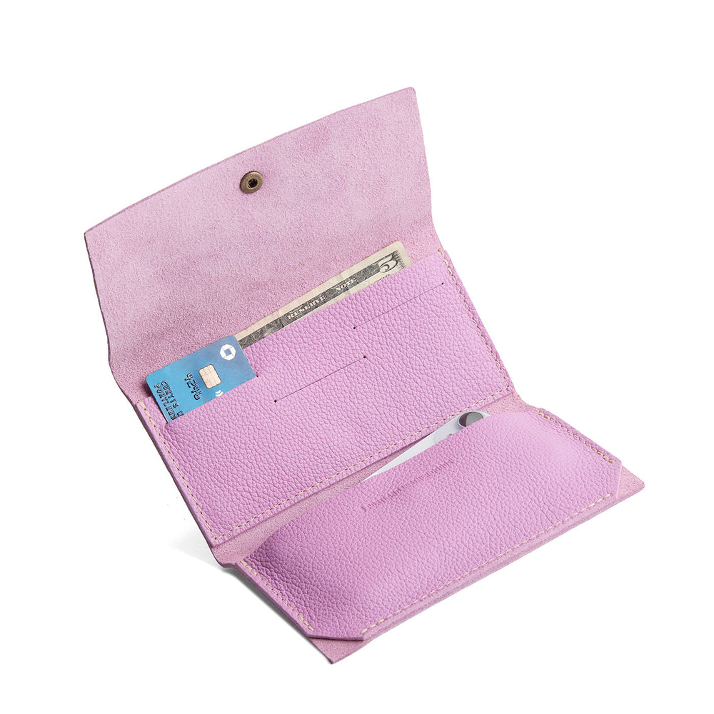 Portland Leather Rancher Wallet - Calla Lily