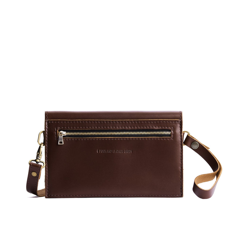 Portland Envelope Convertible Crossbody - Chocolate Brown