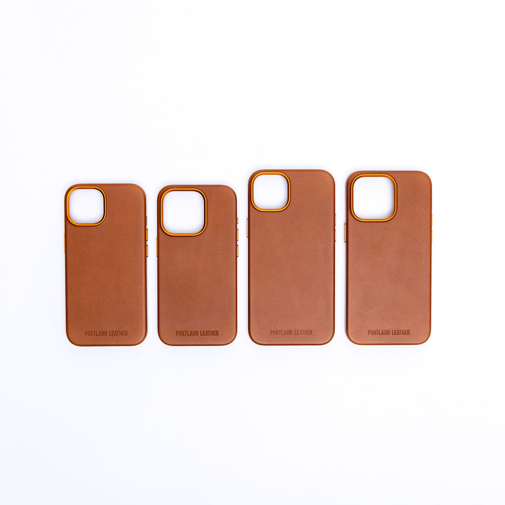 Portland Leather iPhone Case - Sienna