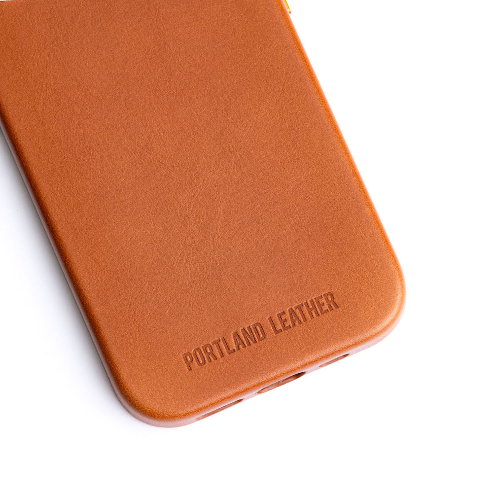 Portland Leather iPhone Case - Sienna