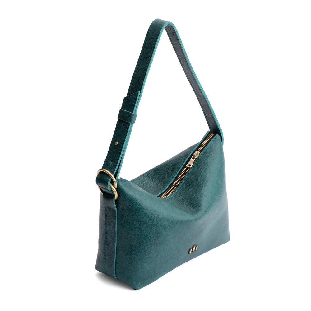 Portland Slouchy Shoulder Bag - Sea Glass