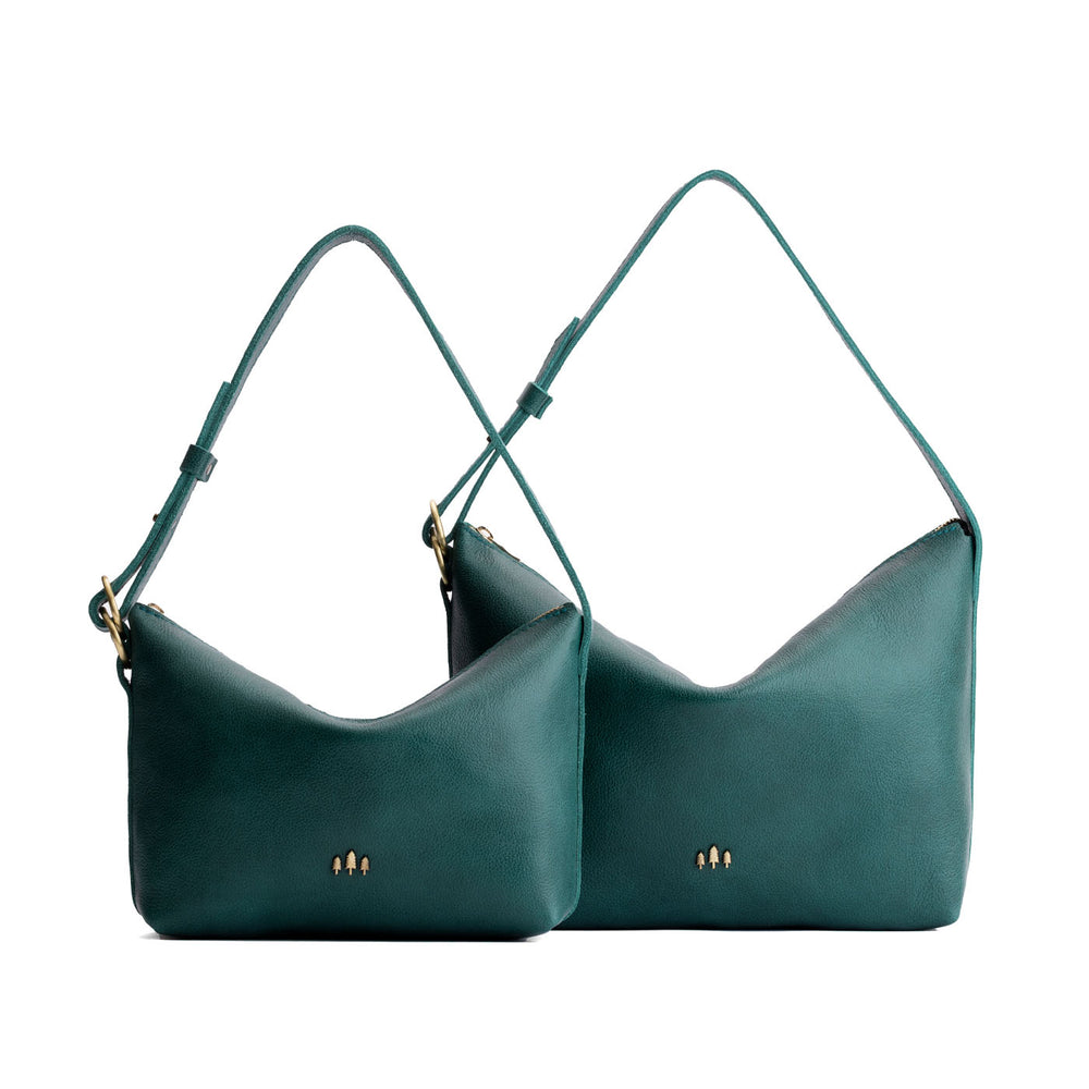 Portland Slouchy Shoulder Bag - Sea Glass