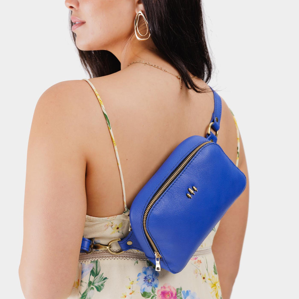 Portland Scarlett Sling Bag - Astro Blue