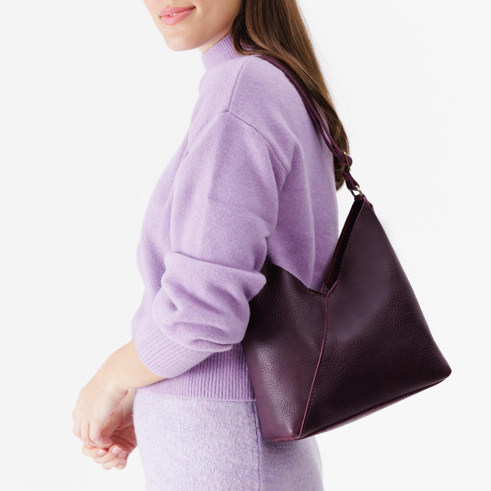 Portland Naomi Shoulder Bag - Plum