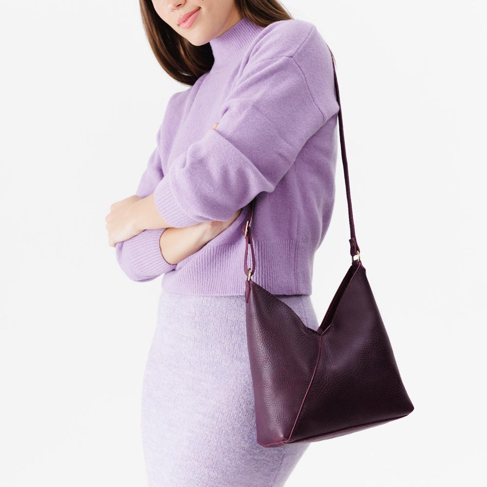 Portland Naomi Shoulder Bag - Plum