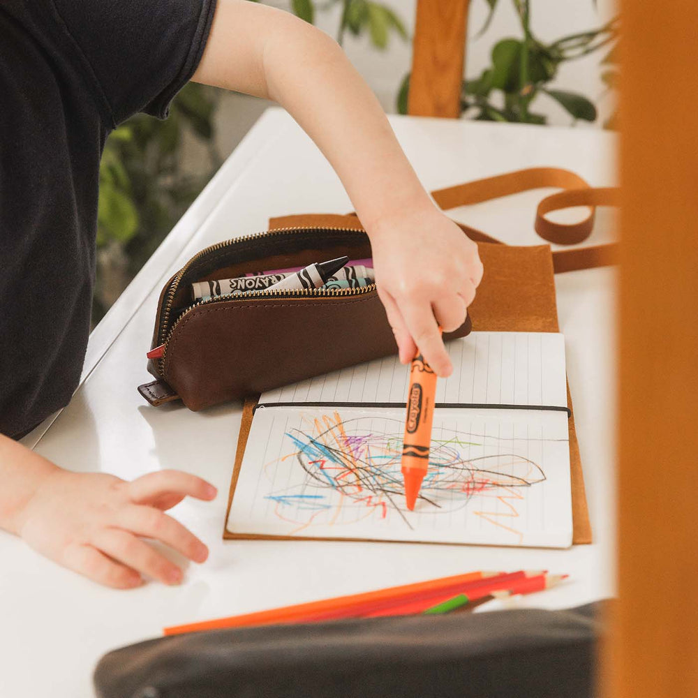 Portland The Sidekick Pouch - Cognac