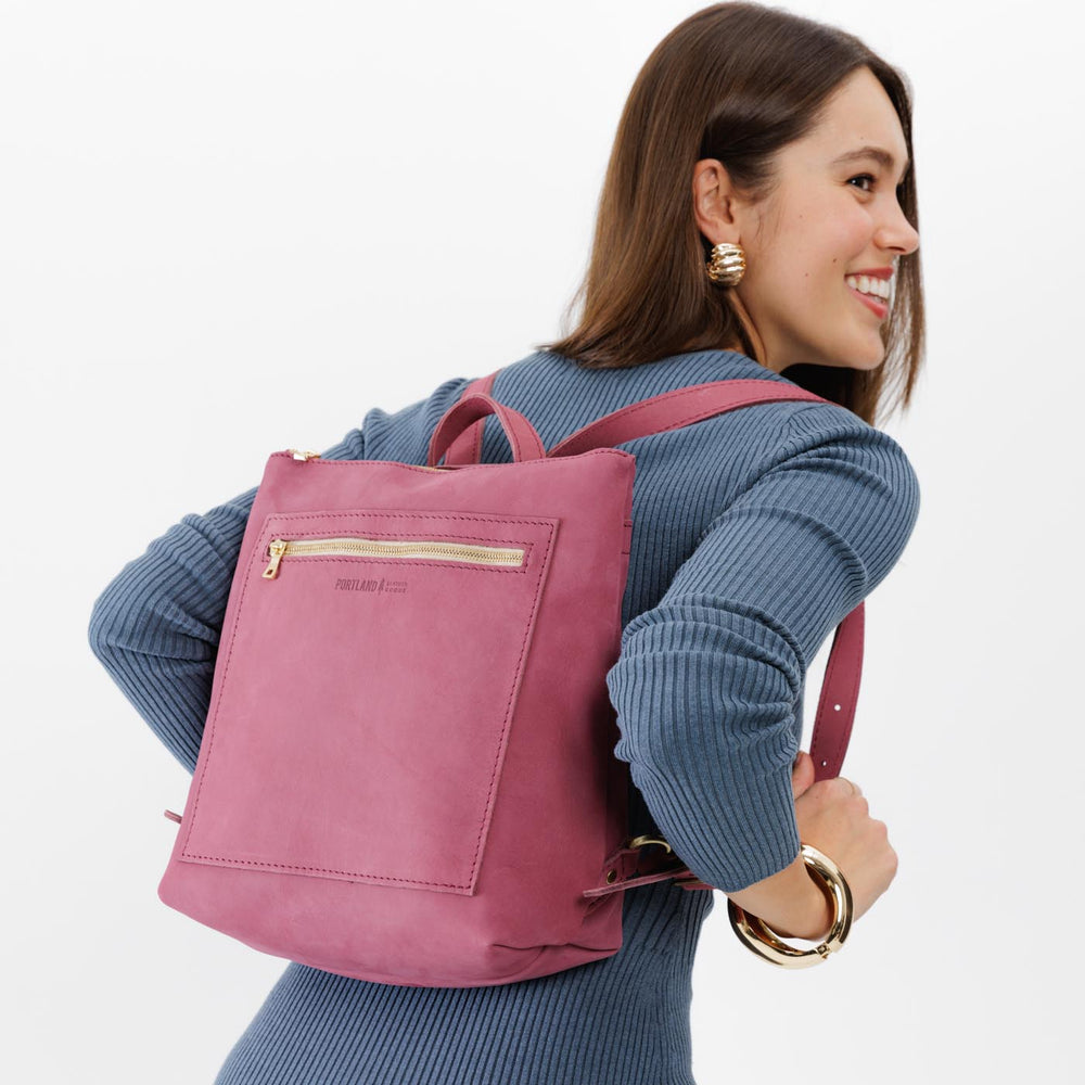 Portland Tote Backpack - Foxglove