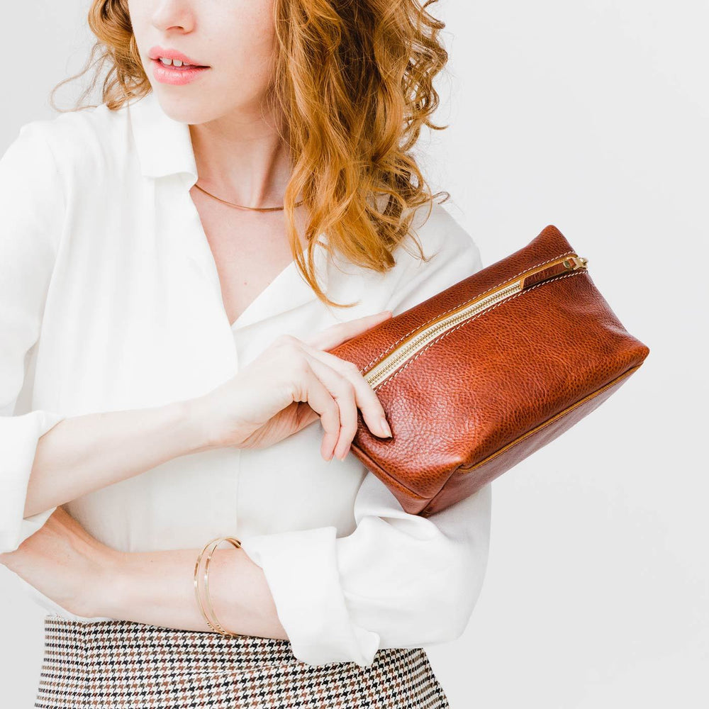 Portland Makeup Bag - Nutmeg