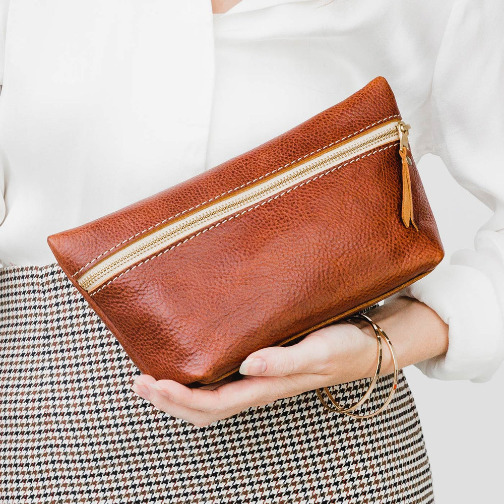 Portland Makeup Bag - Nutmeg