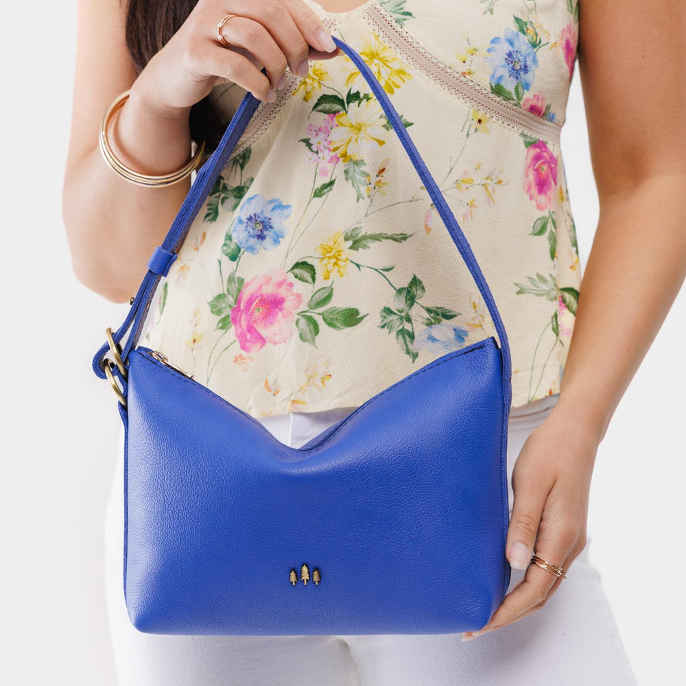 Portland Slouchy Shoulder Bag - Astro Blue