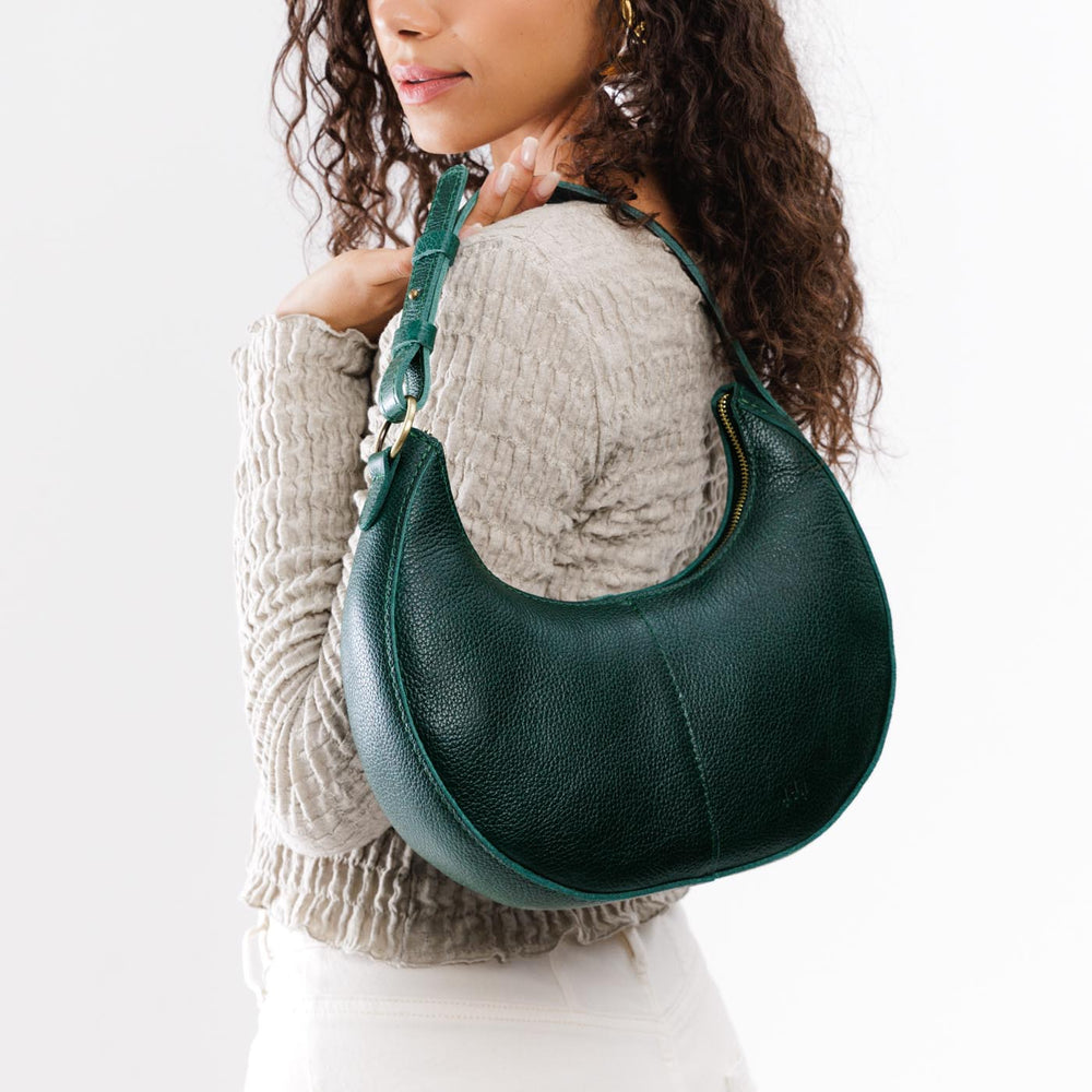 Portland Nora Shoulder Bag - Forest Green