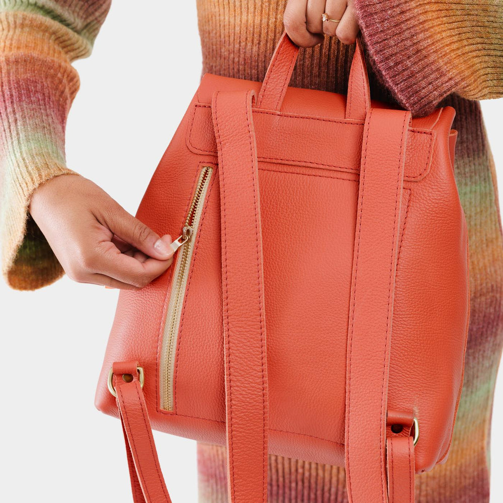 Portland Boston Backpack - Coral