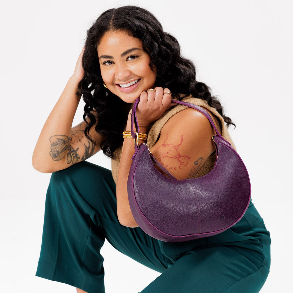 Portland Nora Shoulder Bag - Plum