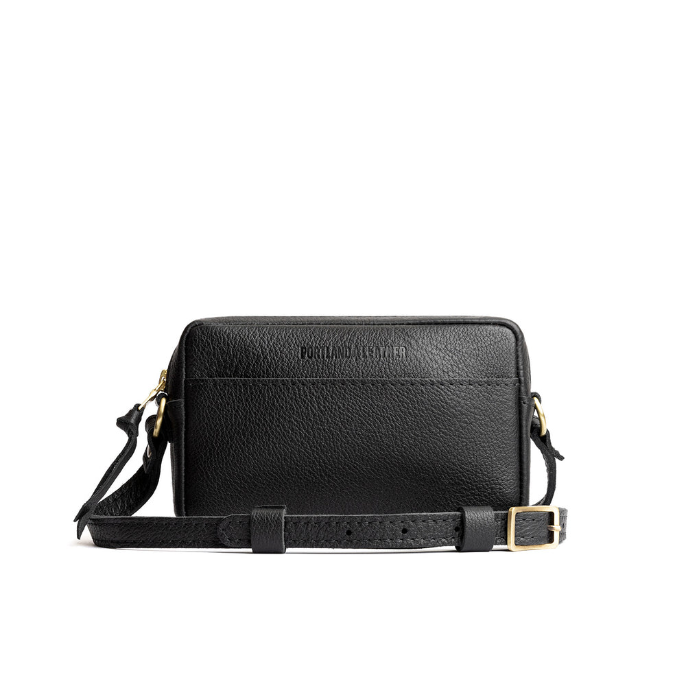 Portland Camera Bag Purse - Pebbled black