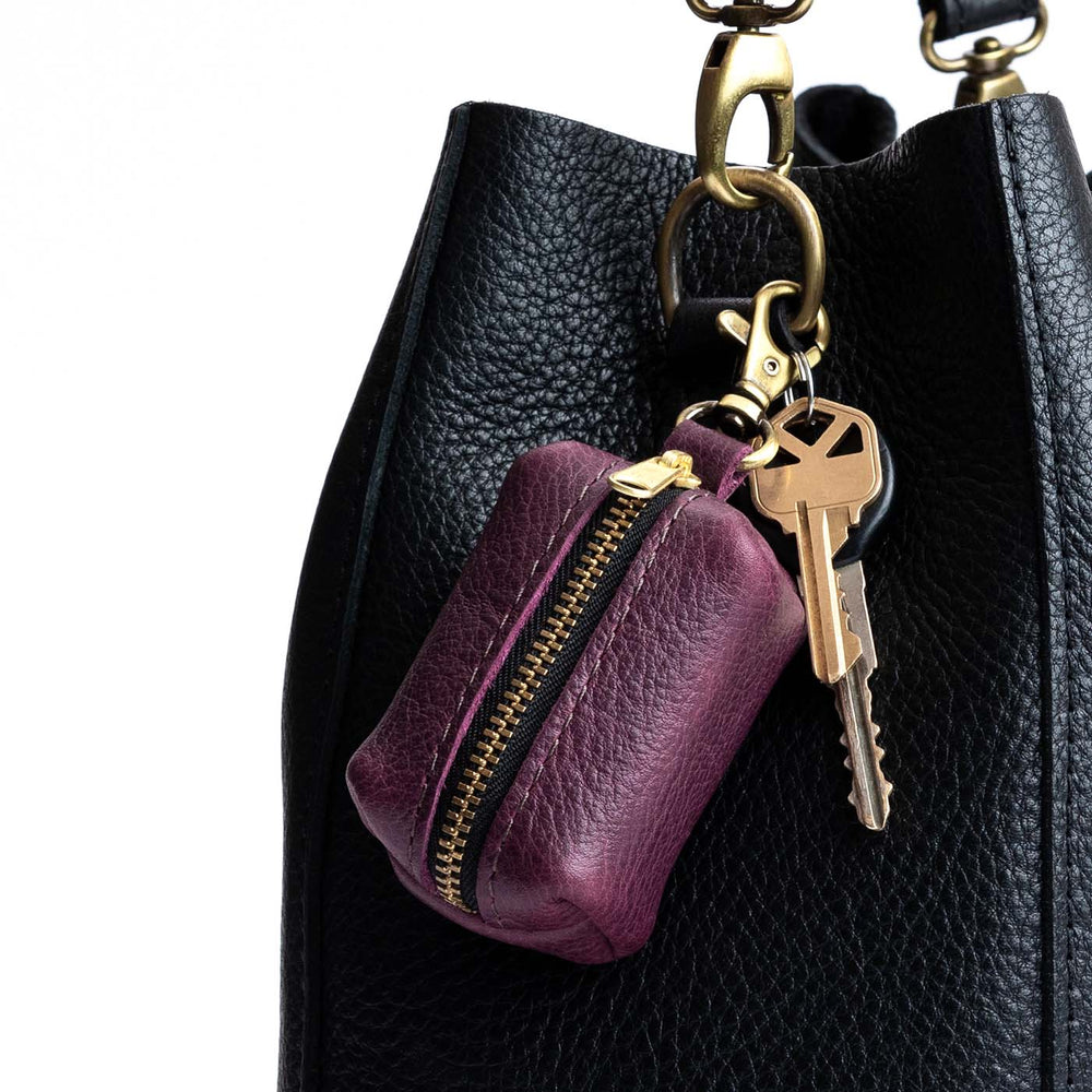 Portland Dopp Keychain - Plum