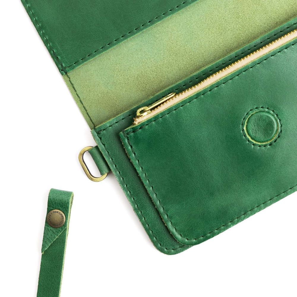 Portland Lily Wristlet - Cowboy Mint