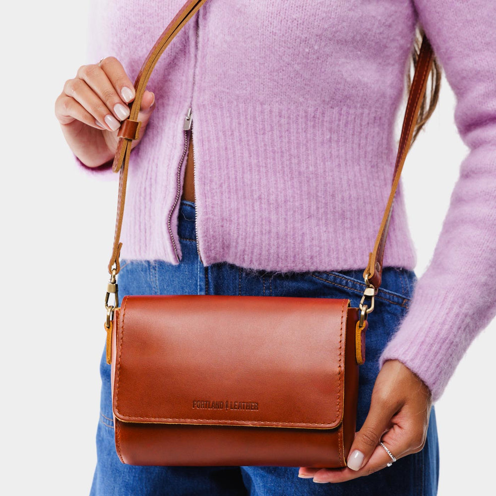Portland Metro Crossbody - Madrone
