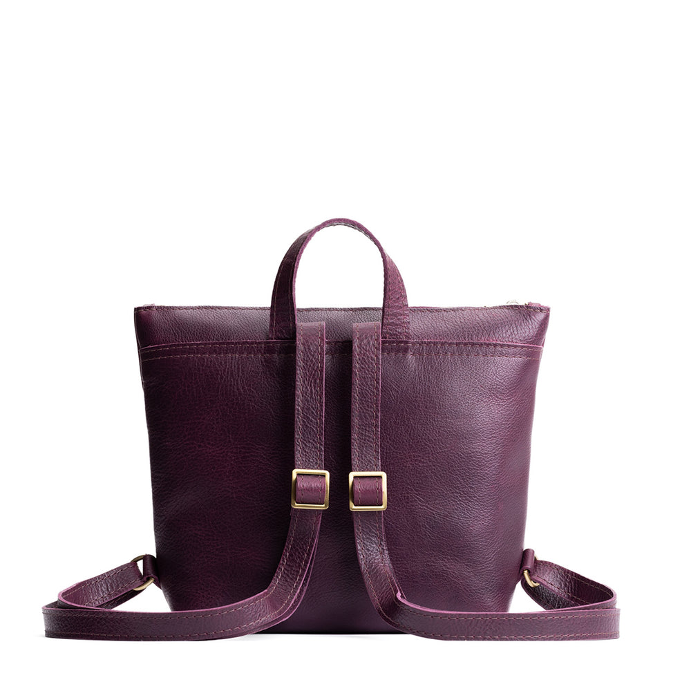 Portland Tote Backpack - Plum