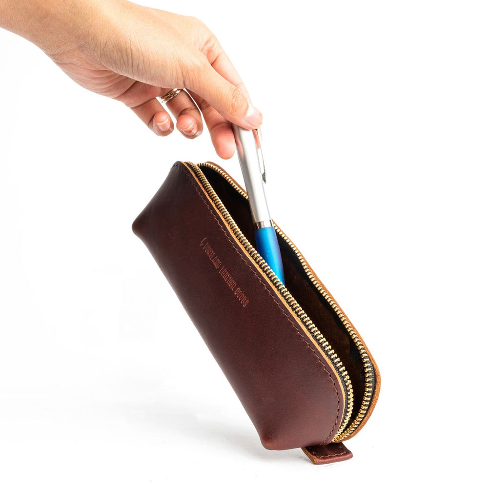 Portland The Sidekick Pouch - Cognac