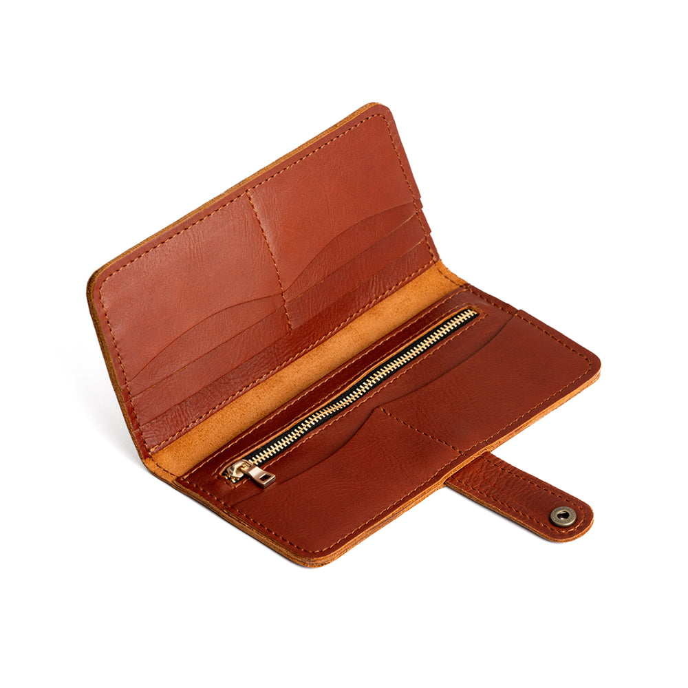 Portland Bifold Wallet - Chestnut