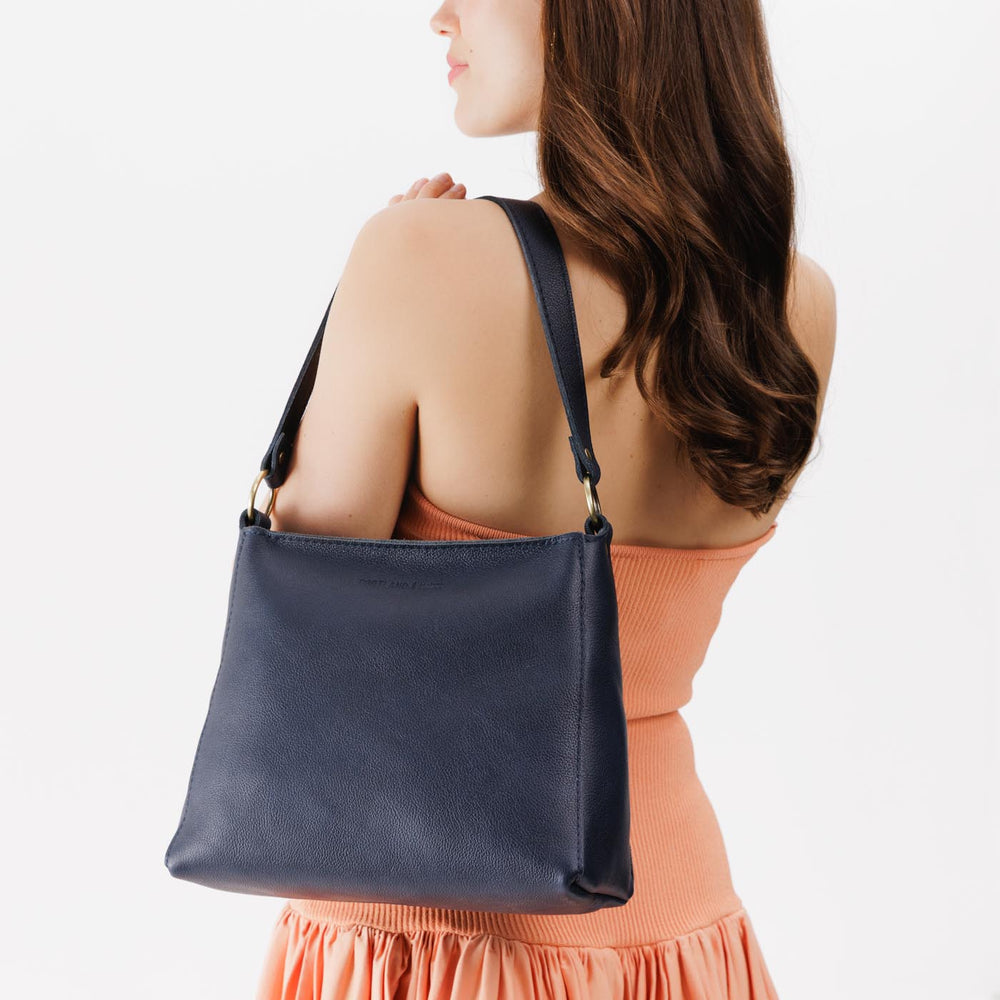 Portland Triangle Shoulder Bag - Night Owl