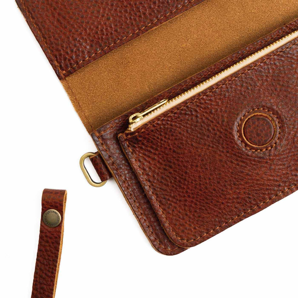 Portland Lily Wristlet - Nutmeg