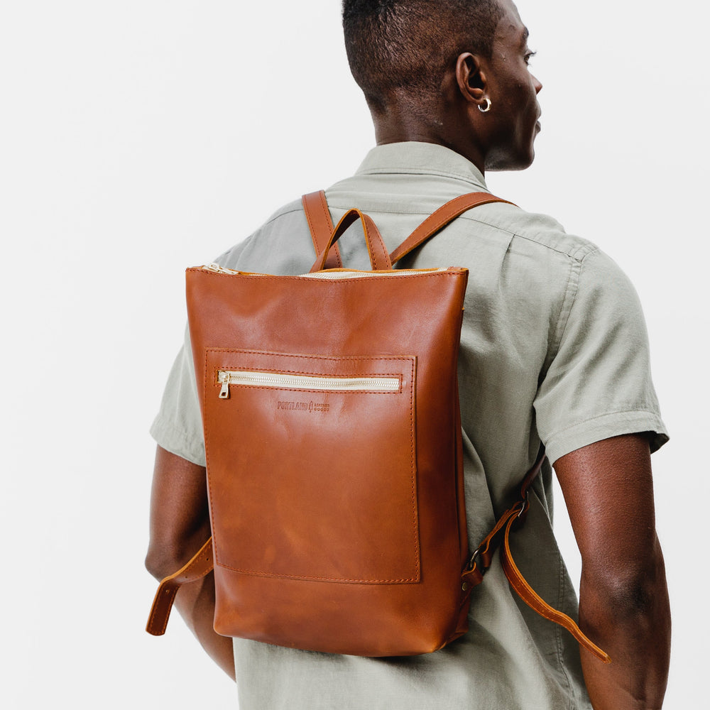 Portland Laptop Backpack - Honey