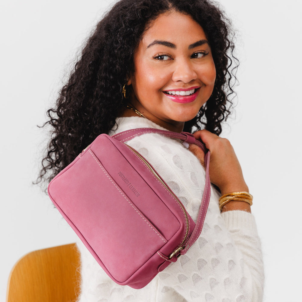 Portland Camera Bag Purse - Foxglove
