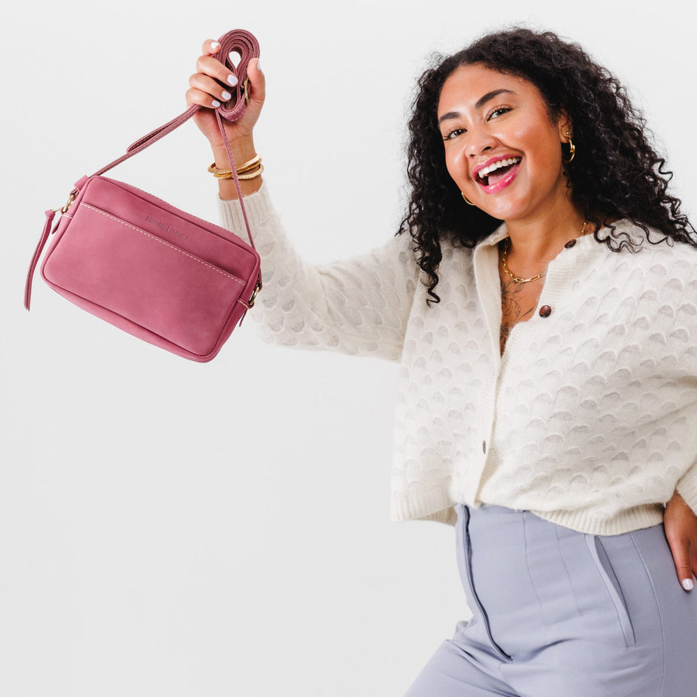 Portland Camera Bag Purse - Foxglove