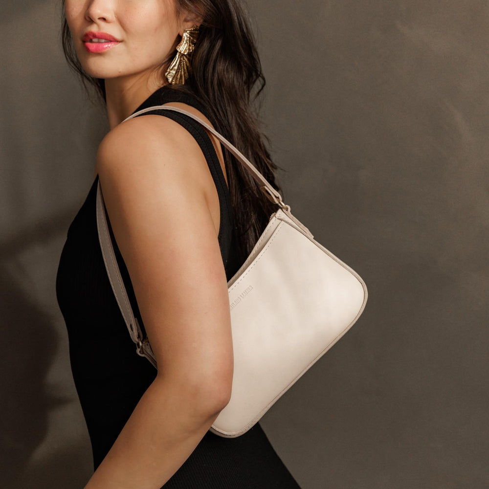 Portland Lucy Shoulder Bag - Bone