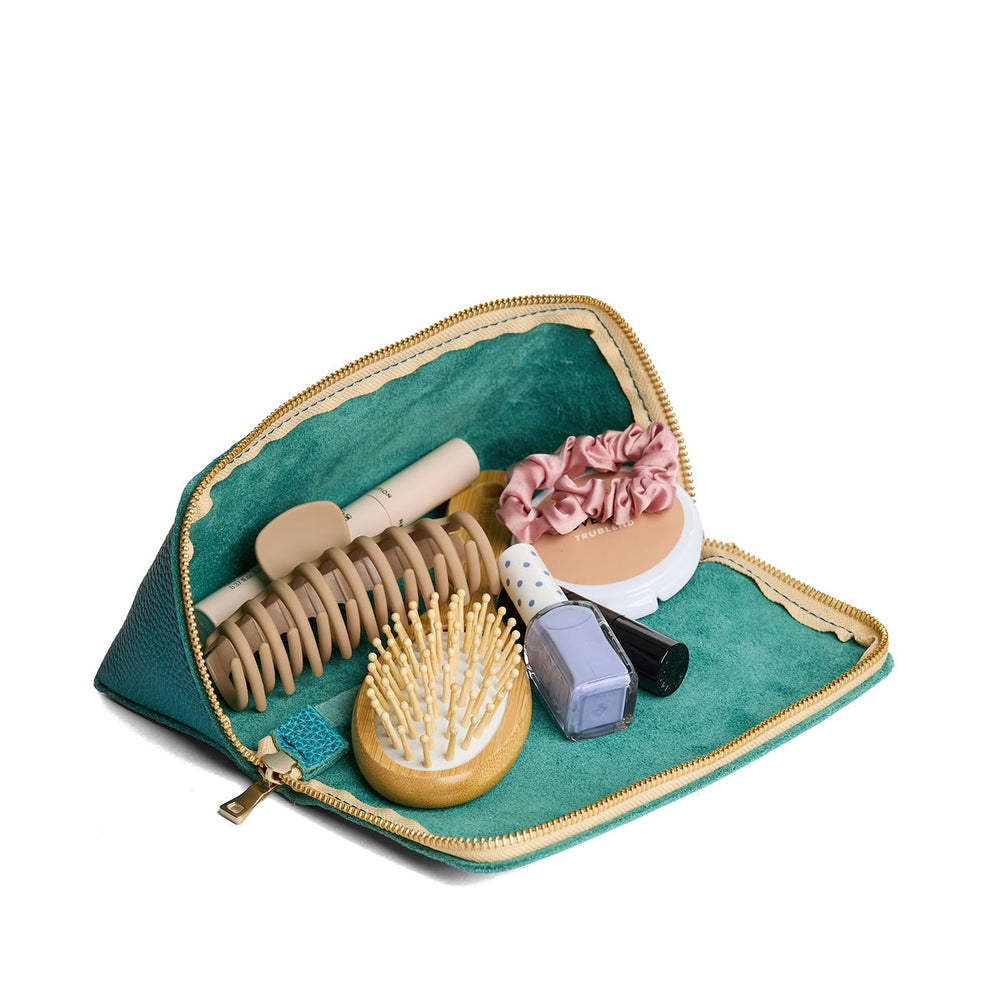 Portland Wide Mouth Pouch - Seafoam