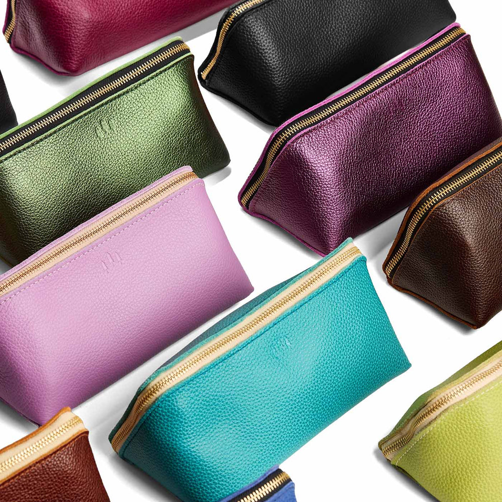 Portland Wide Mouth Pouch - Seafoam