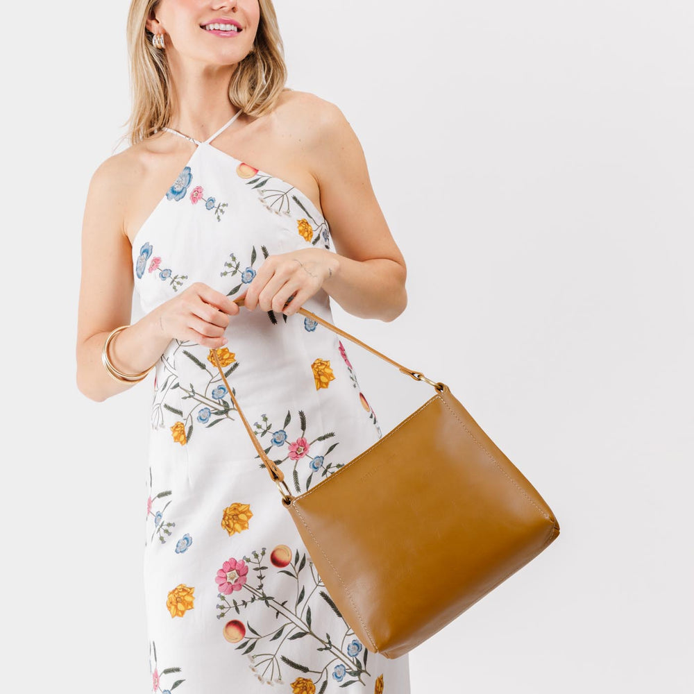 Portland Triangle Shoulder Bag - Mango