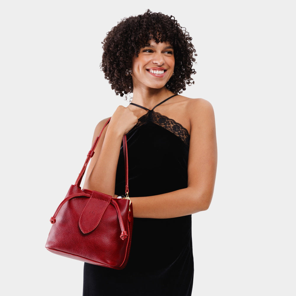 Portland Firefly Bucket Bag - Chili Red