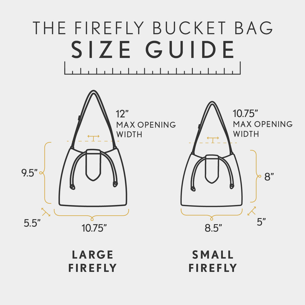 Portland Firefly Bucket Bag - Chili Red