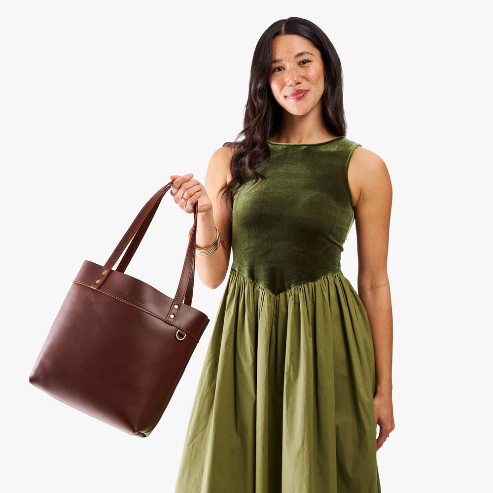 Portland Montana Tote - Cognac