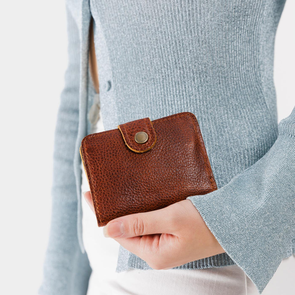 Portland Mini Bifold Wallet - Nutmeg