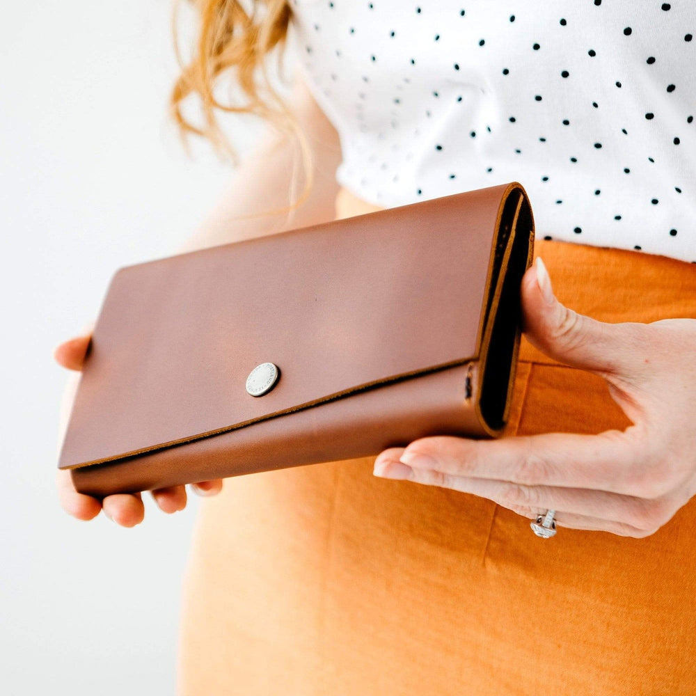 Portland Leather Rancher Wallet - Honey