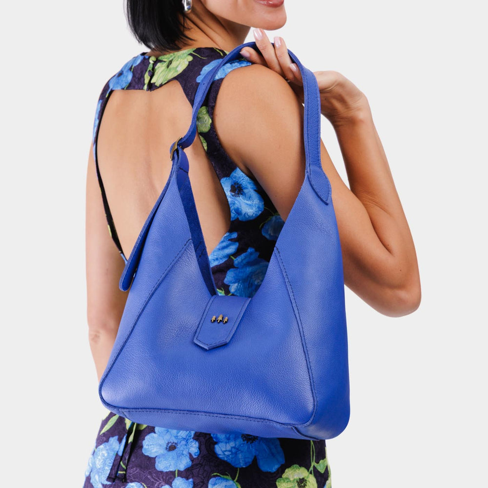 Portland Flora Shoulder Bag - Astro Blue
