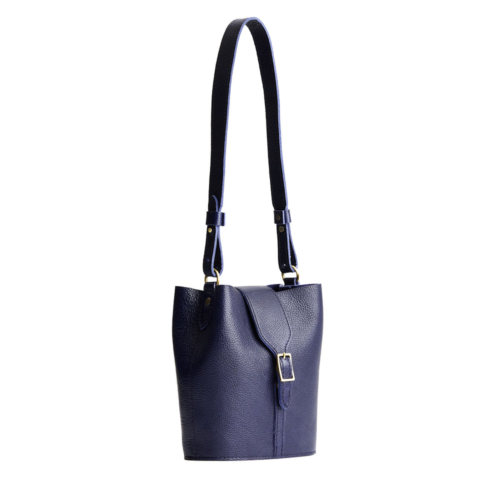 Portland Polly Bucket Bag - Cobalt