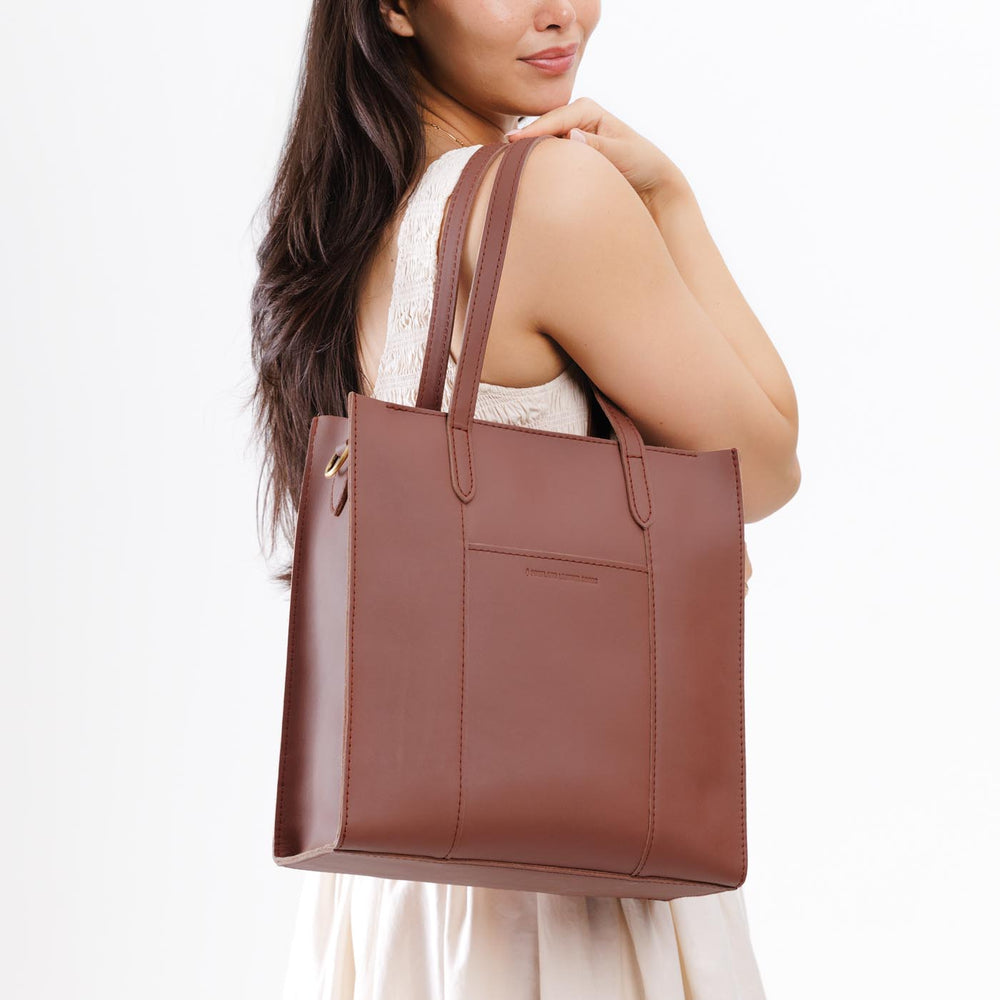 Portland Large Lola Zipper Crossbody Tote - Sunkissed