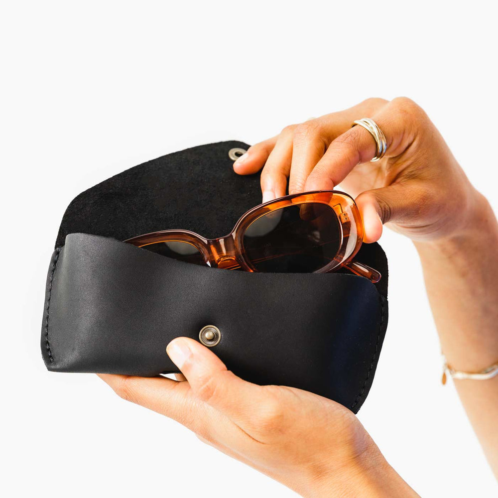 Portland Sunglasses Case - Black